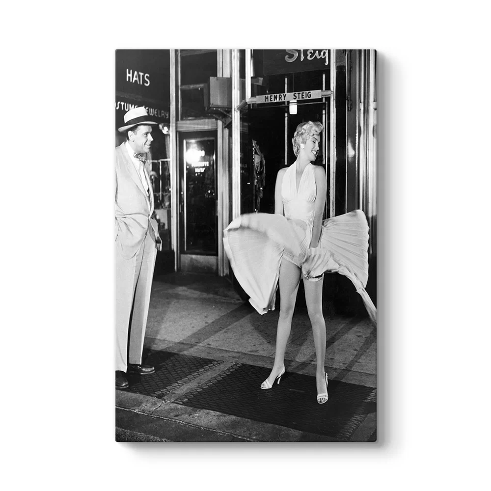 Marilyn Monroe ve Etek Tablosu - Model 2